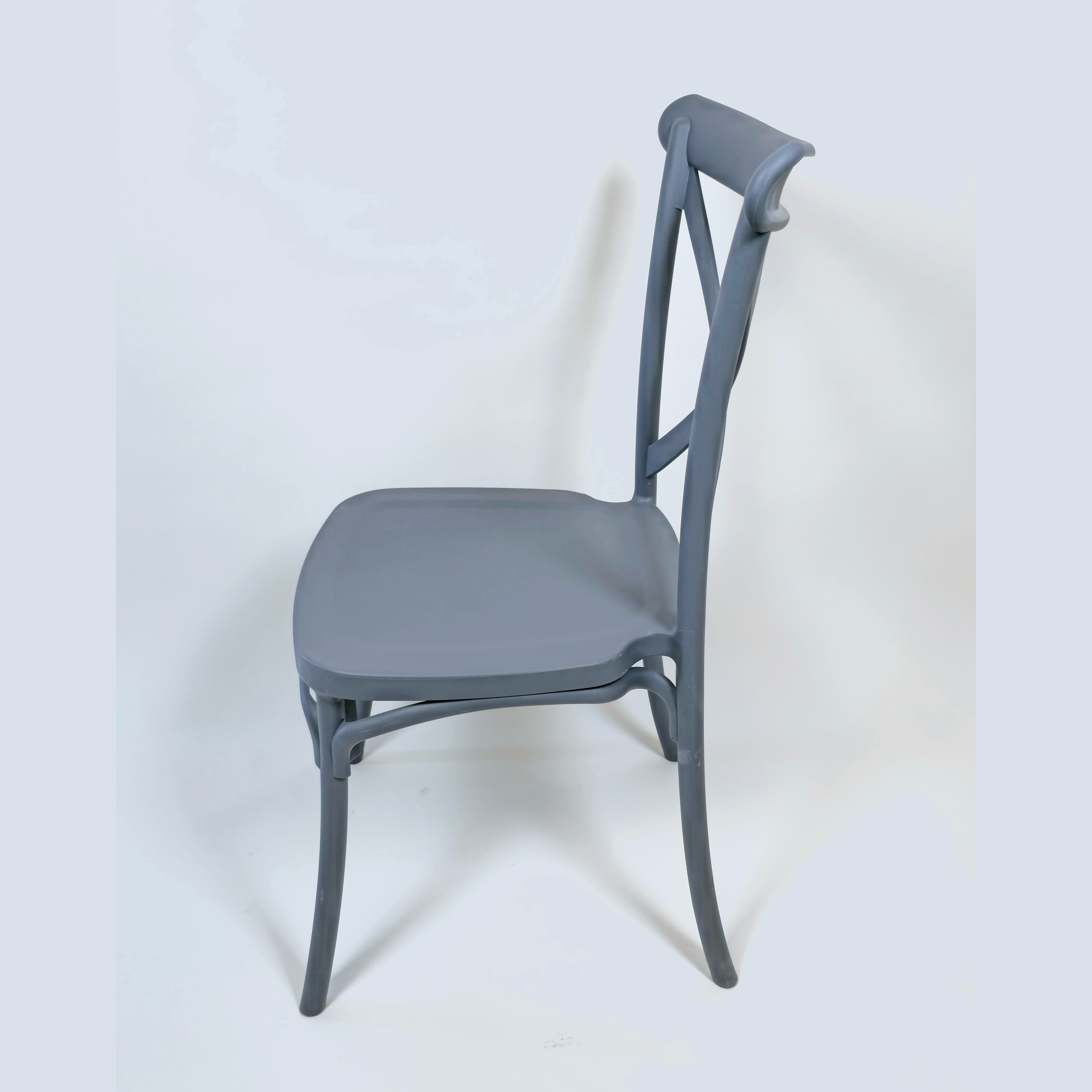 Stylish plastic chair with modern design