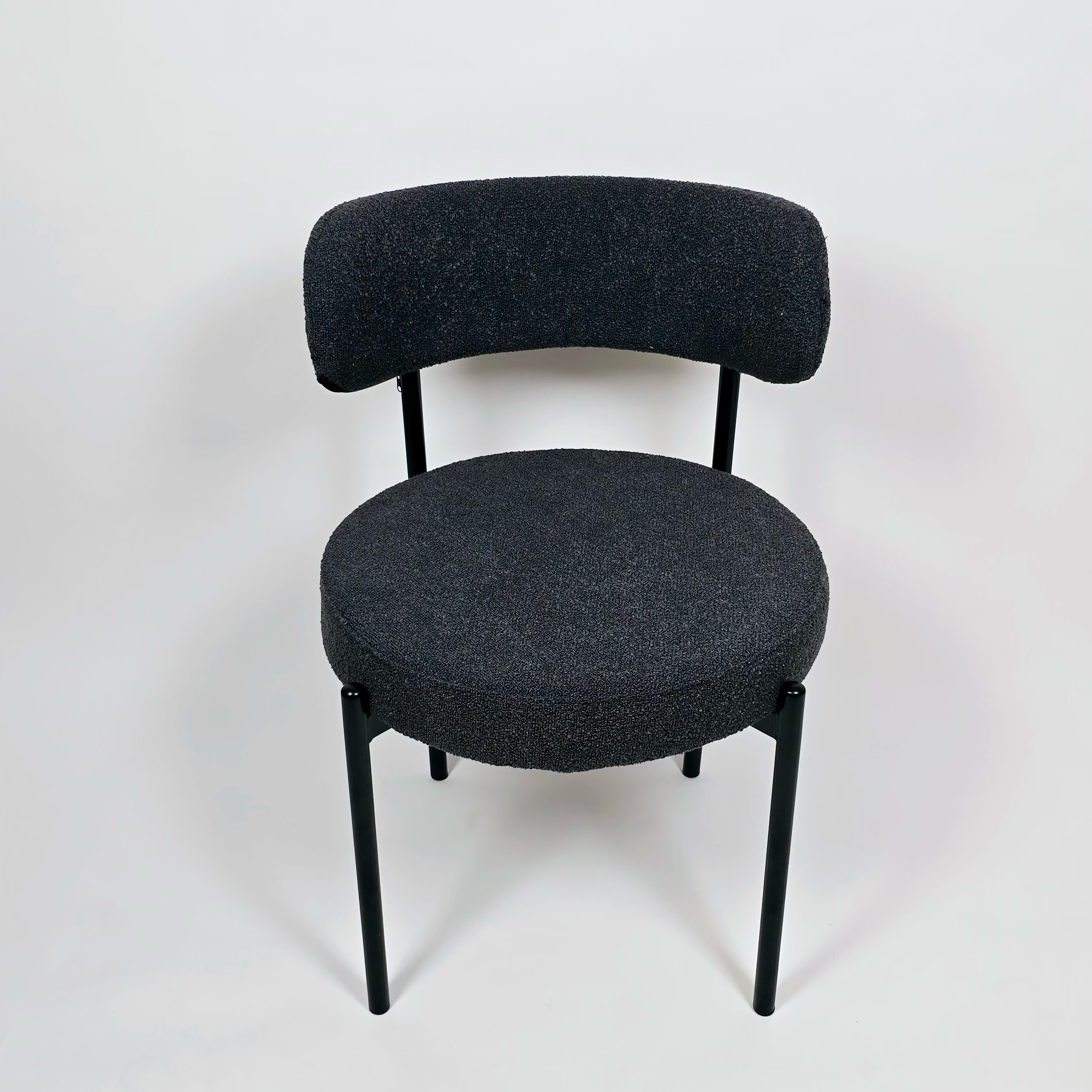 Stylish modern chair in black