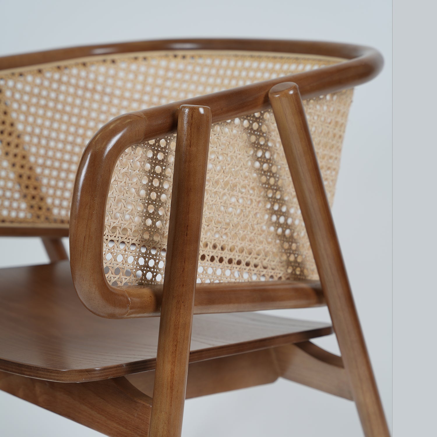 Classic Scandinavian-inspired wooden chair