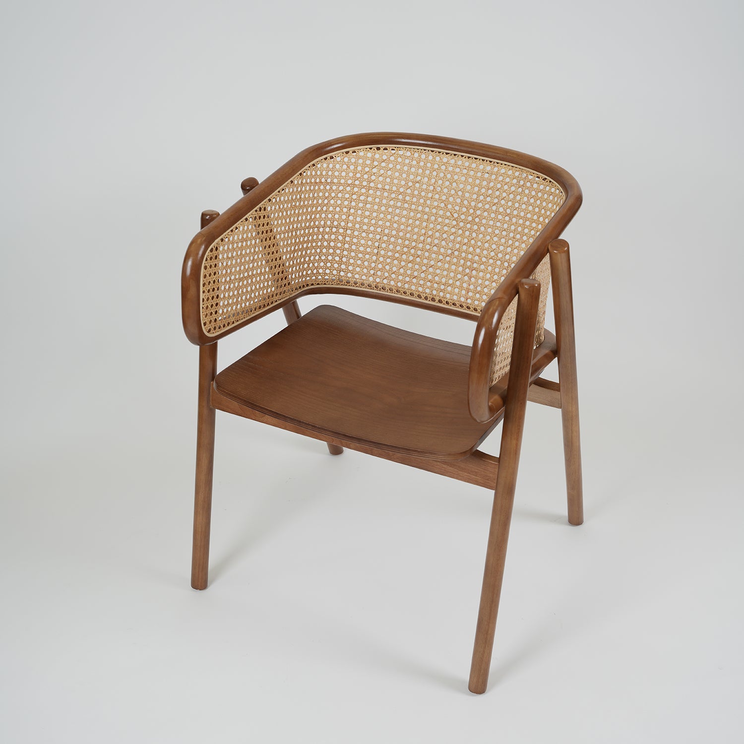 Classic Scandinavian-inspired wooden chair