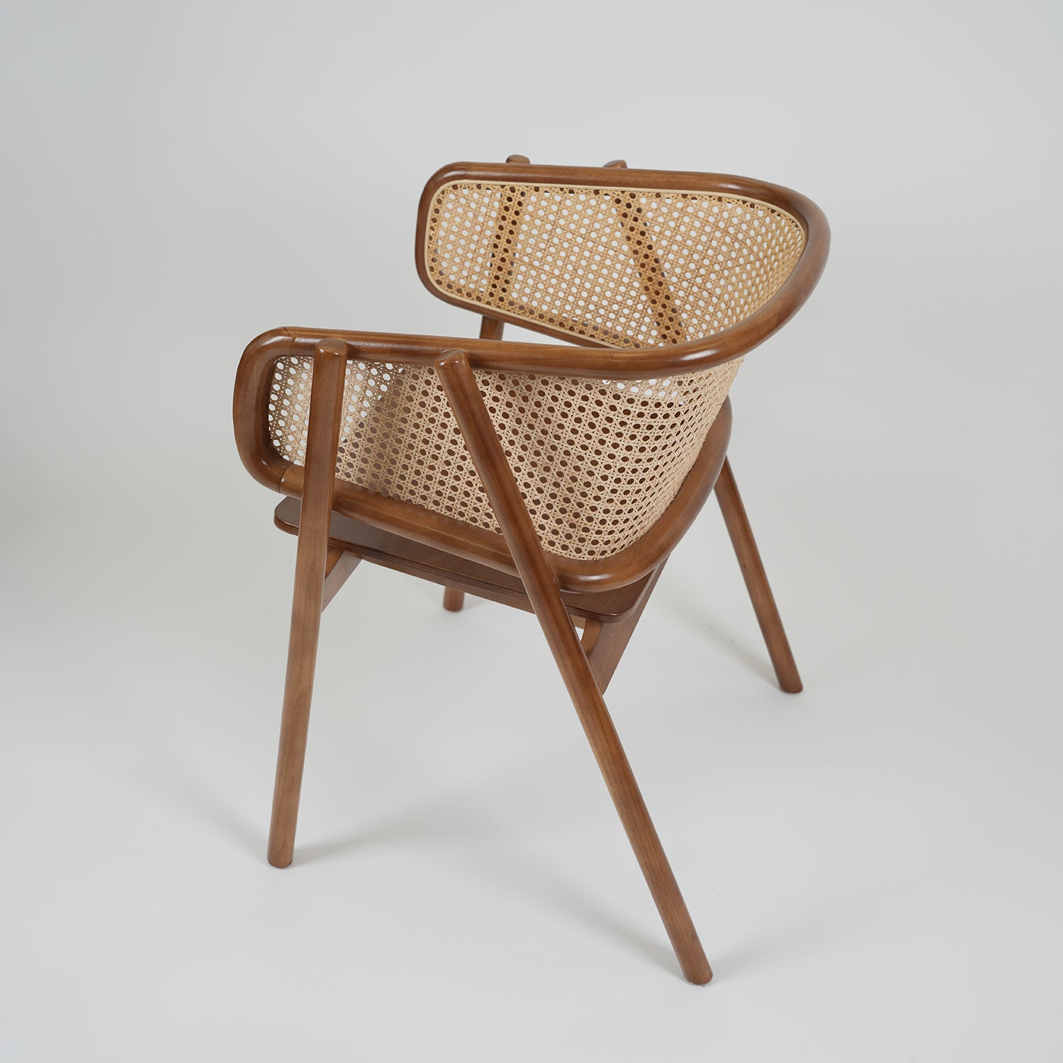 Classic Scandinavian-inspired wooden chair